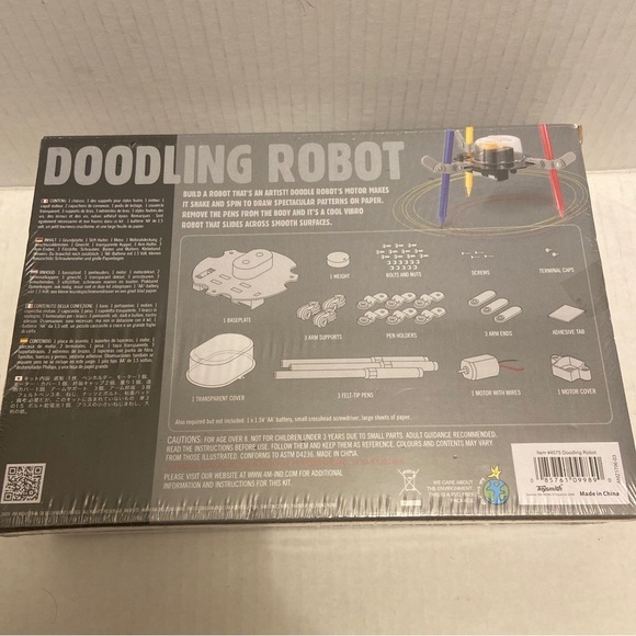 4M Industrial Development Doodling Robot Fun Mechanics Kit - New Sealed - Picture 3 of 4